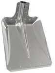 vidaXL Schaufelkopf Silber 43 x 32,5 cm Aluminium