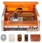 VEVOR Lasergravierer, 20 W, Lasergravur- & Schneidemaschine mit Geh&auml;usekamera,
