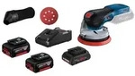 Bosch Akku-Exzenterschleifer GEX 18V-125 / 1x 4,0 Ah + 1x 4,0 Ah ProCORE18V + 1x 5,0