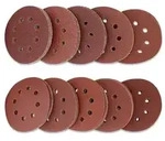Schleifscheiben 125mm 8 L&ouml;cher 100 St&uuml;ck verschiedene K&ouml;rnungen