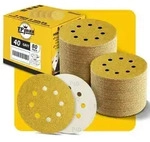 Schleifscheiben 125mm 8 Loch 40 K&ouml;rnung 80 St&uuml;ck Klett P 40 - 80 Pack