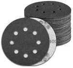 Nassschleifpapier 100 Stk 125mm Klett 8 Loch 400 Exzenter G400