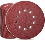 Schleifpapier 225mm Klett 30 St&uuml;ck K&ouml;rnung P40 10 Loch