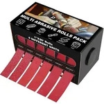 Schleifpapier Rolle 25mm 6m 80 120 240 320 400 Holz Metall 6rolls