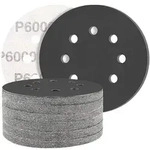 Schleifpapier Siliciumcarbid 125mm Klett Nass 50 St&uuml;ck - 6000 K&ouml;rnung