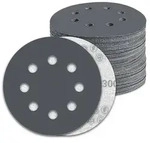 Schleifpapier 125mm Klett 8 Loch K&ouml;rnung3000 Siliziumkarbid G3000