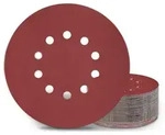 Schleifscheiben 225mm Klett P320 10 Loch 25 Schleifgiraffe 320 25.0