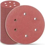 Schleifscheiben 225mm Klett P120 30 St&uuml;ck K&ouml;rnung P120 6 Loch