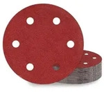 Schleifpapier 225mm Klett 6 Loch 25 P120 Schleifgiraffe P120 25.0