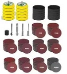 Schleifpapier 50mm Klett Set K&ouml;rnung 80 3000 Dremel 325 St&uuml;ck