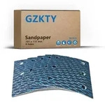 Schleifpapier Klett 6 Loch 70 St&uuml;ck 40 60 80 100 120 180 240 K&ouml;rnung