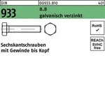 Sechskantschraube DIN 933 VG M 16 x 320 8.8 galvanisch verzinkt 10 St&uuml;ck