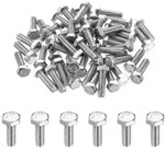 XxinXrong 100 St&uuml;ck Sechskantschrauben M6x16mm, 6 Kant Schrauben...
