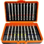 Bitsatz 18teilig CrV PH PZ Torx Hex Magnetspitzen Einheitsgr&ouml;&szlig;e Set 1