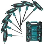 Schraubendreher T Griff 7tlg TX10 Aufbewahrungsbox Torx