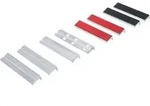 Schraubstock-Schutzbacken-Satz - Aluminium - 150 x 25 mm - 8-teilig