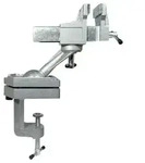 Feinmechanikerschraubstock Backen-B.80mm Spann-W.110mm Klemmb&uuml;gel