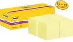 Post-it Haftnotizen super sticky notes, 76 x 76 mm, 12+12