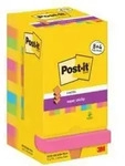 Post-it Haftnotiz R330-SSCARN-P8+4 76x76mm 90Bl farbig 12 St./Pack.