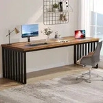Tribesigns 180 cm Schreibtisch, gro&szlig;er Computertisch PC Tisch B&uuml;rotisch mit
