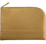 Rhodia Rhodiarama Etui aus Kunstleder mit Rei&szlig;verschluss, 16x22 cm Gold 116617C