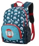 Donau Elektronik Kindergartenrucksack Eisb&auml;r Kunstfaser blau/wei&szlig; - DONAU...