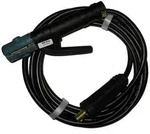 Schwei&szlig;kabel-Set mit E-Halter 5 m 200 A (35-50 qmm) PVC