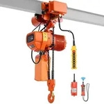 VEVOR Elektrischer Kettenzug 2000 kg, 6,1 m Hubh&ouml;he, Dreiphasig, mit 100 m...