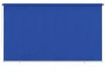 vidaXL Au&szlig;enrollo 400x230 cm Blau HDPE