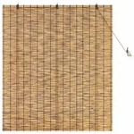 vidaXL Rollo Braun 140 x 160 cm Schilf