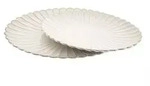 Bloomy Servierplatten aus hochwertigem Porzellan - 2er-Set