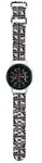 Hello Kitty Silikonk&ouml;pfe & Streifen universal 22mm - schwarz