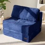 MAXYOYO Klappsofa Mit Schlaffunktion, Wandelbares Schlafsofa Mit Hochdichtem