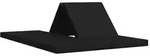 vidaXL Klappsofa Bett 140 x 67 x 45 cm Schwarz