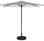 vidaXL Garten-Sonnenschirm 270 x 270 cm Polyester Rechtwinklig