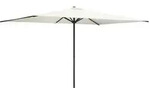 vidaXL Garten-Sonnenschirm 200 x 300 cm Polyester Rechtwinklig Creme
