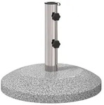 vidaXL Parasolbasis f&uuml;r 40-50 mm Pole 26.45 kg Grau for 40-50 mm Pole
