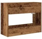 vidaXL Sonnenschirmhalter Altholz 65 x 24 x 50 cm Holzwerkstoff