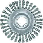 Rundb&uuml;rste D.115mm Bohr.Drahtst&auml;rke 0,5mm STA 6mm 15000min-1 LESSMANN