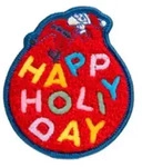 LAUT INTERNATIONAL - LAUT MAGMOJI BADGE &ndash; Happy Holiday Edition, Abzeichen,...