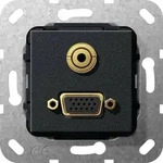 Gira VGA Miniklinke sw matt 565910