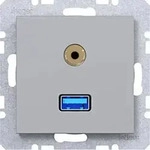 Hager USB/35mm Aud. Std. Ax/Cx WAF4381TA