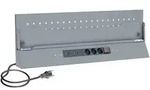 Lochplatte V6000-015SP, Mit 3-fach Schukoleiste 4 4xUSB, 861 mmx301 mm, VIGOR