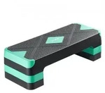 VEVOR Aerobic Steppbrett h&ouml;henverstellbares Trainingsbrett (10,16-20,32 cm) Stepper