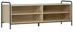 vidaXL TV-Schrank 140 x 39,5 x 50 cm Sonoma-Eiche Holzwerkstoff