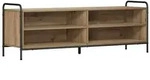 vidaXL TV-Schrank 140 x 39,5 x 50 cm Artisan-Eiche Holzwerkstoff