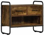 vidaXL TV-Schrank 60 x 30 x 50 cm R&auml;uchereiche Holzwerkstoff