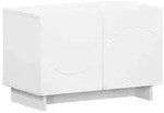 vidaXL TV-Lowboard 60 x 34,5 x 40 cm Wei&szlig; Holzwerkstoff