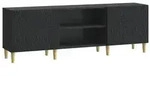 vidaXL TV-Schr&auml;nk 150 x 31 x 50 cm Schwarz Holzwerkstoff