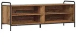 vidaXL TV-Schrank 140 x 39,5 x 50 cm Altholz Holzwerkstoff